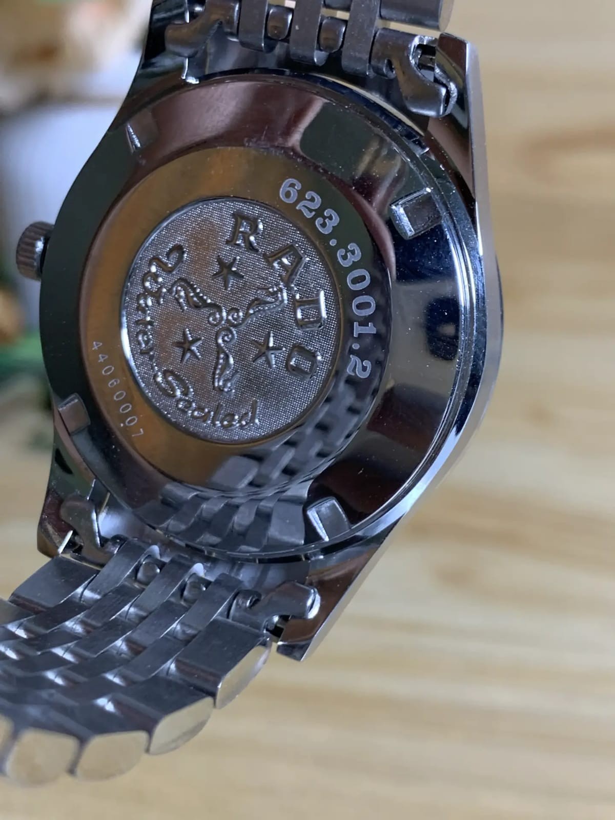 Automatic Rado Golden Horse Men’s Rare Blue Dial Swiss Wristwatch