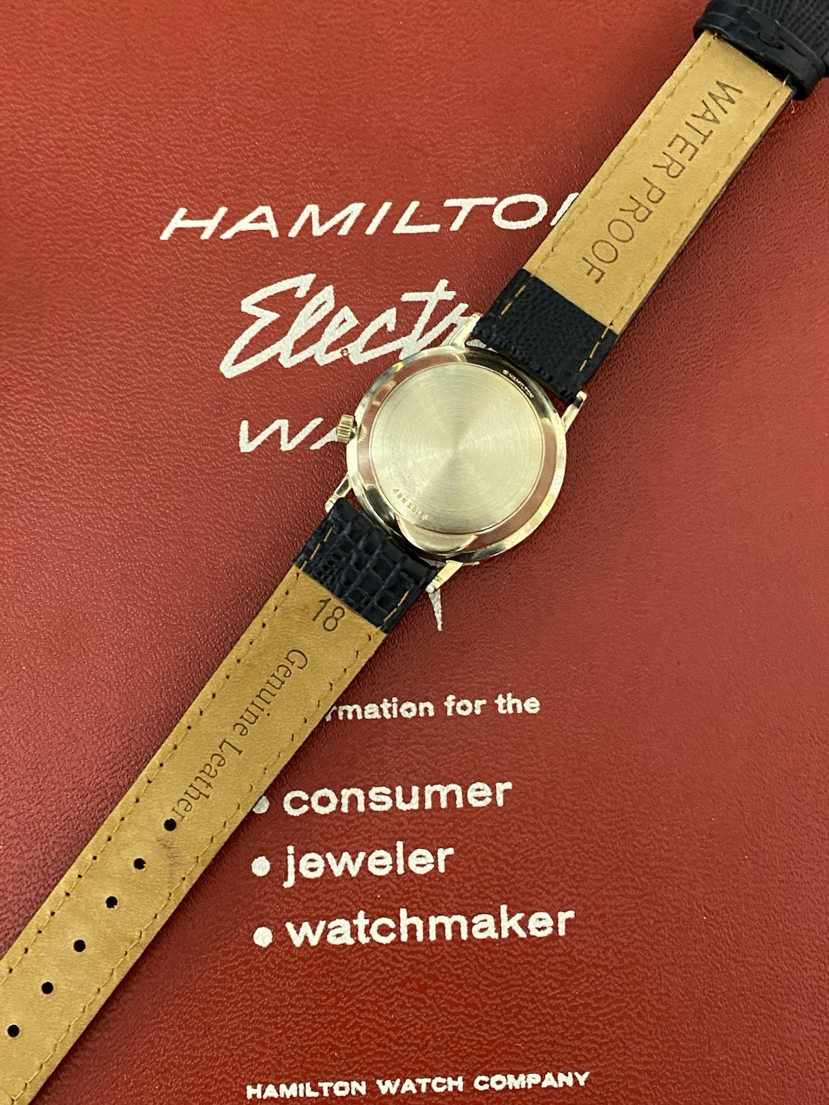 Hamilton Electric Watch NAUTILUS 601-Refurbished 505 NEW CONTACT-1 YEAR WARRANTY