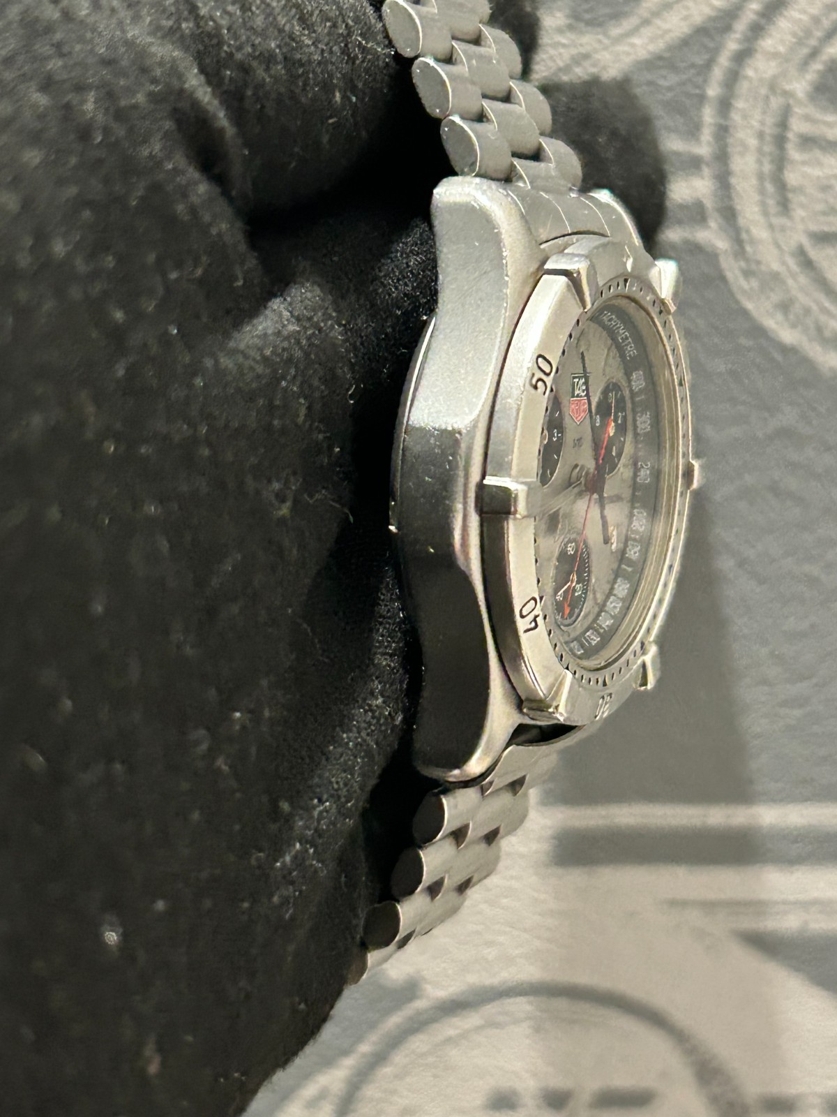 [Vintage] Tag Heuer Professional CE1111 Chronograph 38mm Quartz Men’s Watch b338