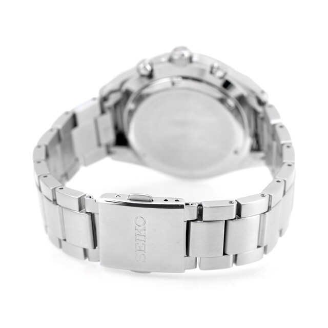 SEIKO SELECTION SBTR039 Stainless Steel Chronograph Quartz Watch 41mm Men’s