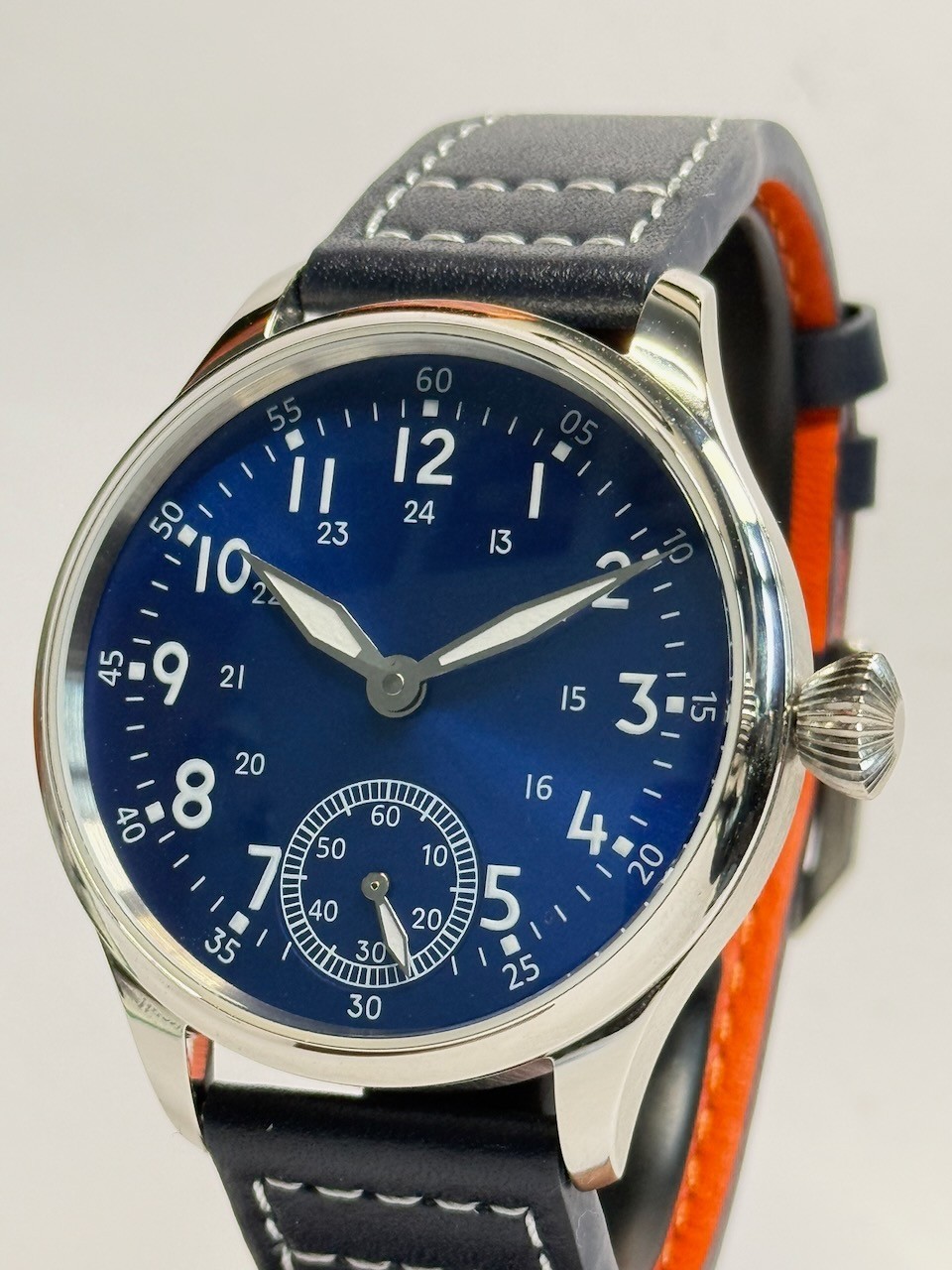 Pike Watches Hamburg Handcrafted Flieger Watch Aviator 41mm Mechanical 30m
