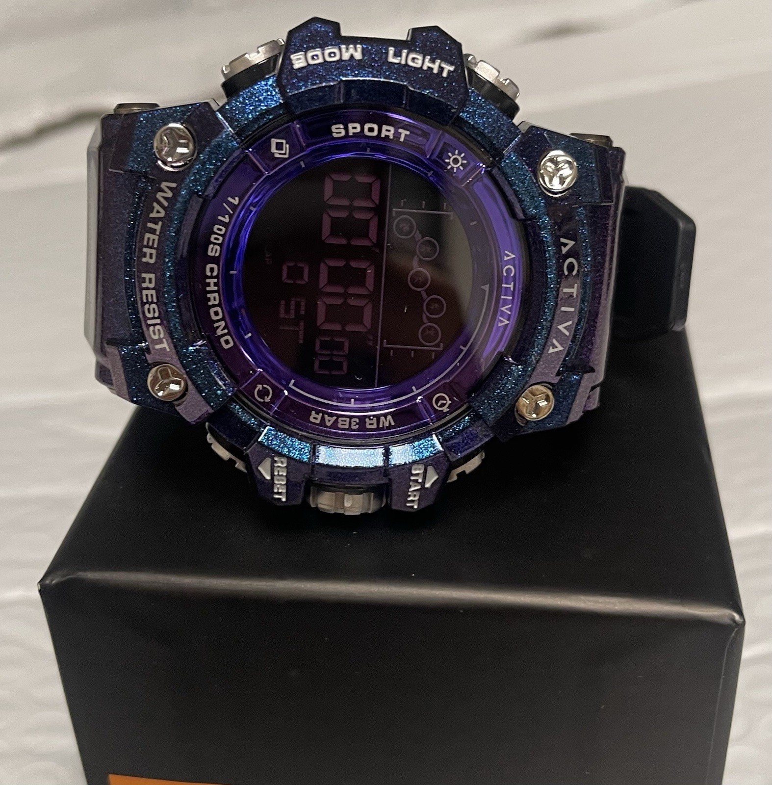 – Activa X InvictaDigital Unisex Watch – 50mm,Iridescent, Purple new