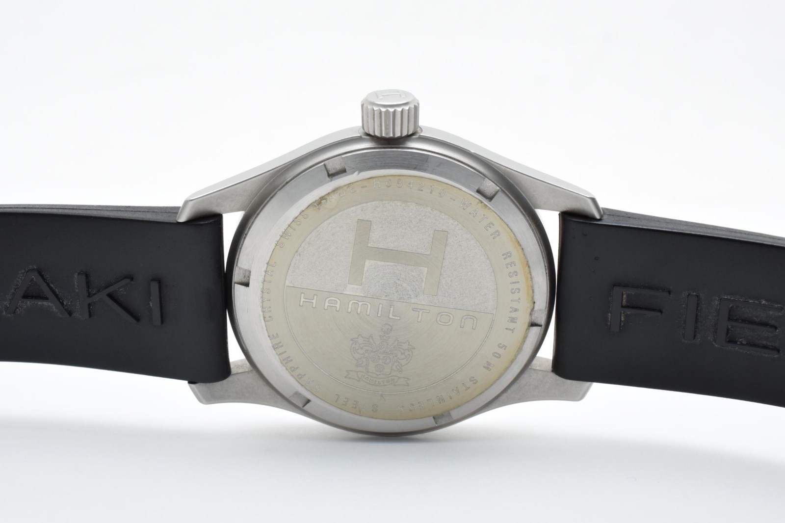 [EXC+5] Hamilton Khaki Field H684210 Quartz Black Dial Men’s Watch