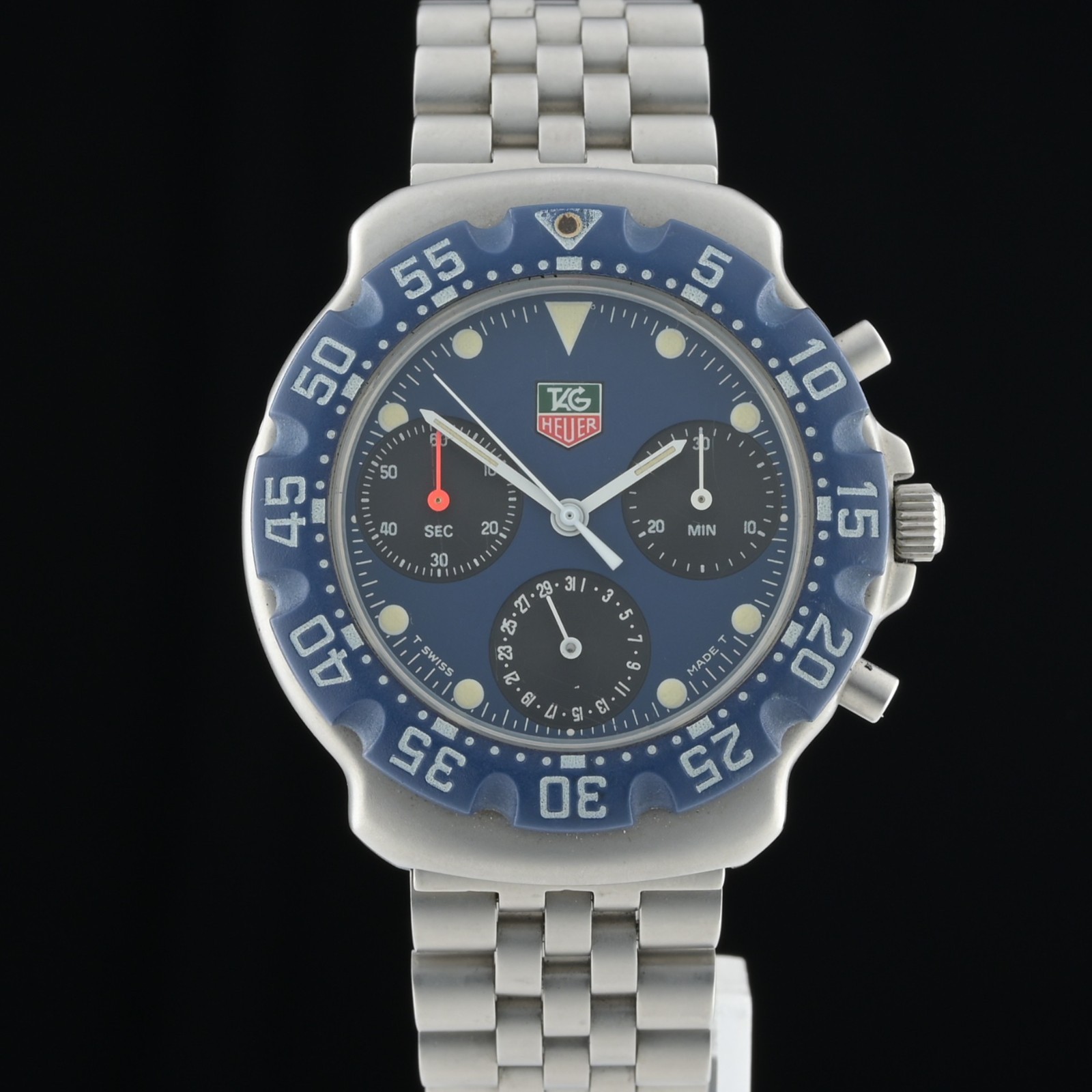 TAG Heuer Formula 1 470.513 Blue 37mm Quartz Steel Men’s Watch