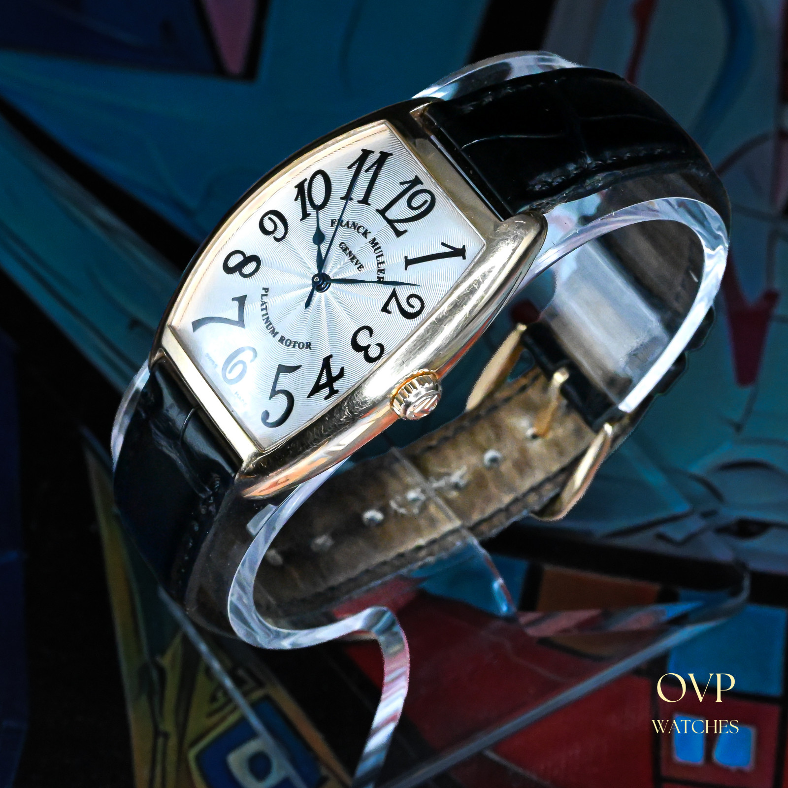 Franck Muller Casablanca Platinum Rotor – Yellow Gold – Watch Only