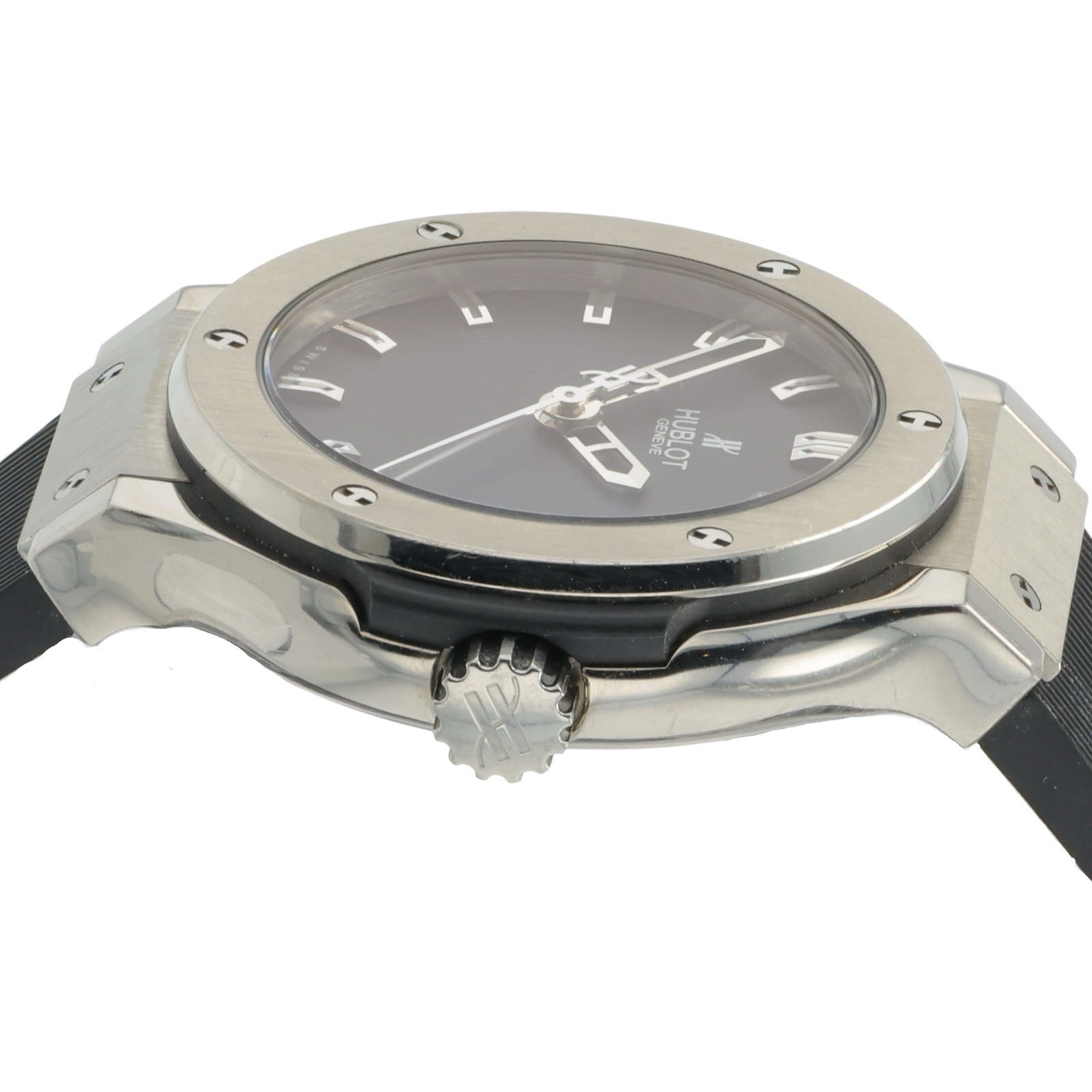 Hublot Classic Fusion Titanium Black Dial 33mm Quartz Women’s 581.NX.1170.RX
