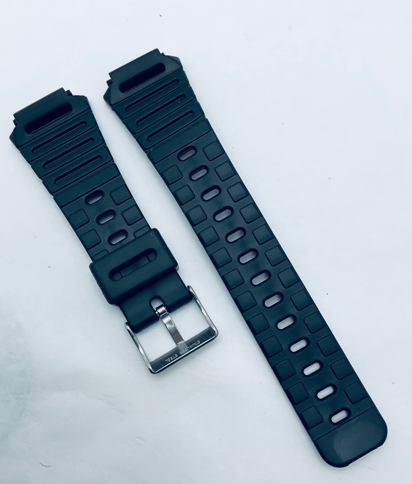Watch Band fits Casio DW200 DW220 DW210 DW240 DW260 DW270 + 2 Pins spring bar