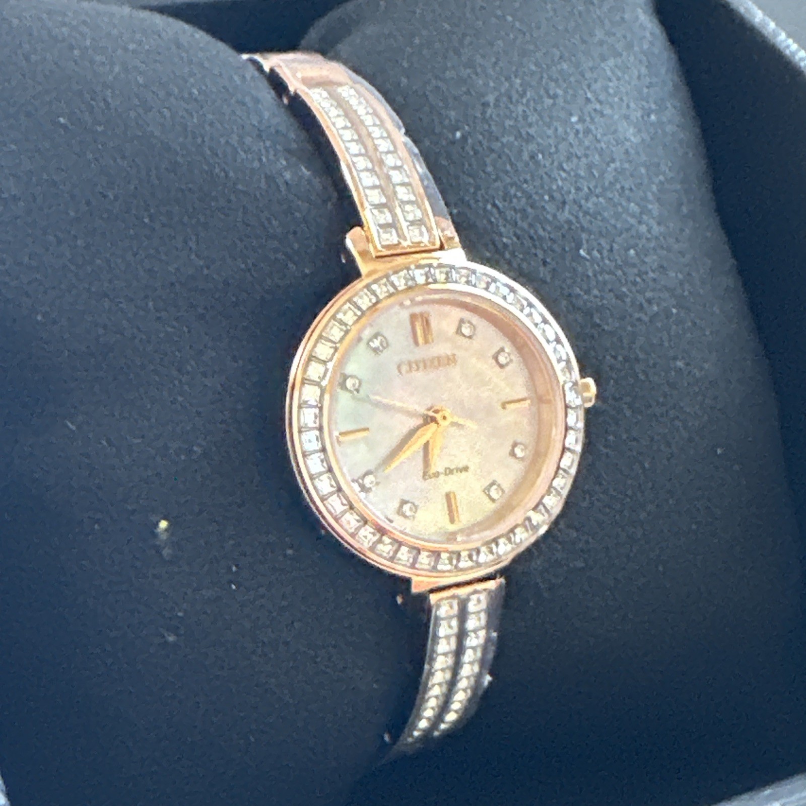 Citizen Silhouette Rose Gold PVD Women’s Eco-Drive Watch EM0863-53D