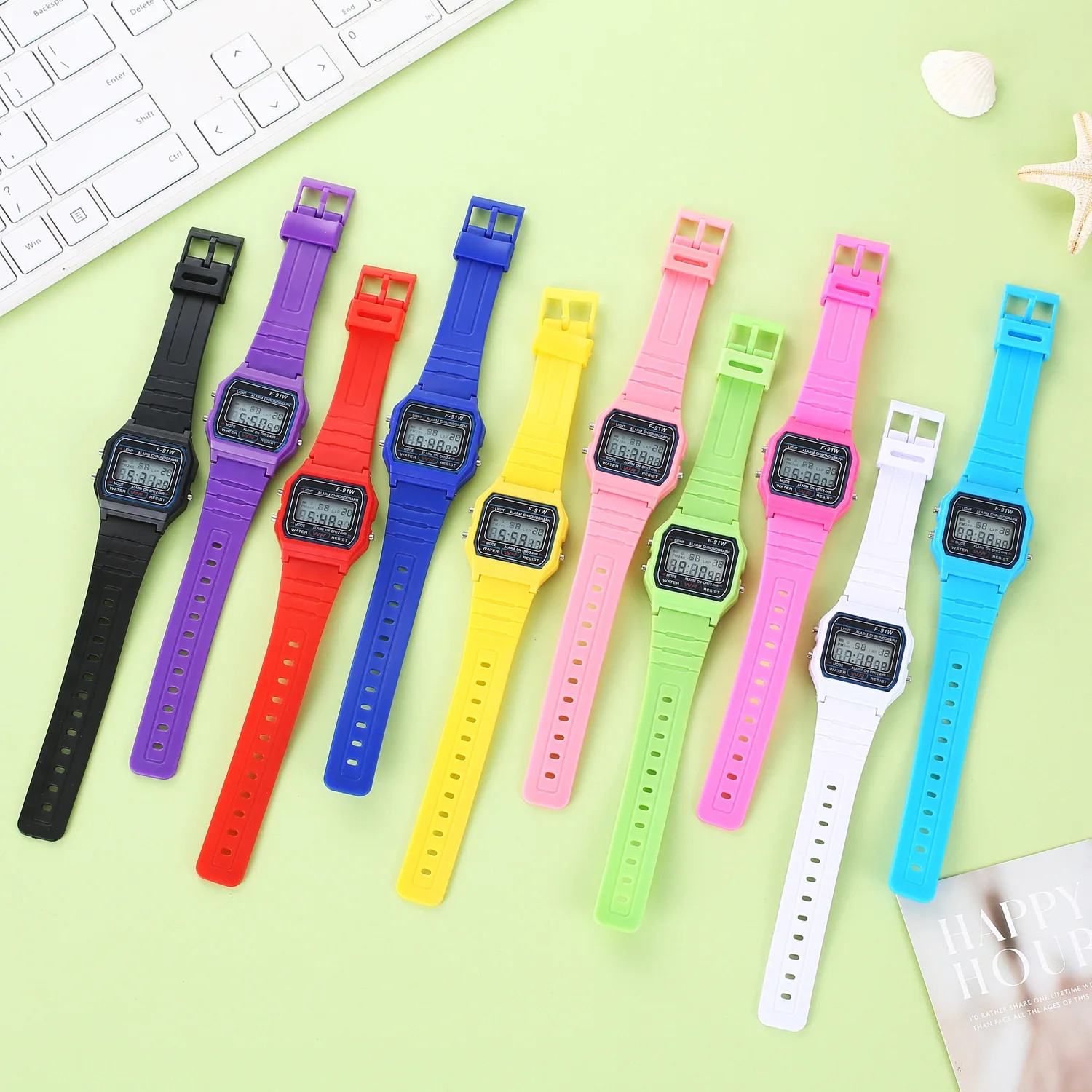 New Luxury Children Watch Boys Rubber Sports LED Electronic Multifunction