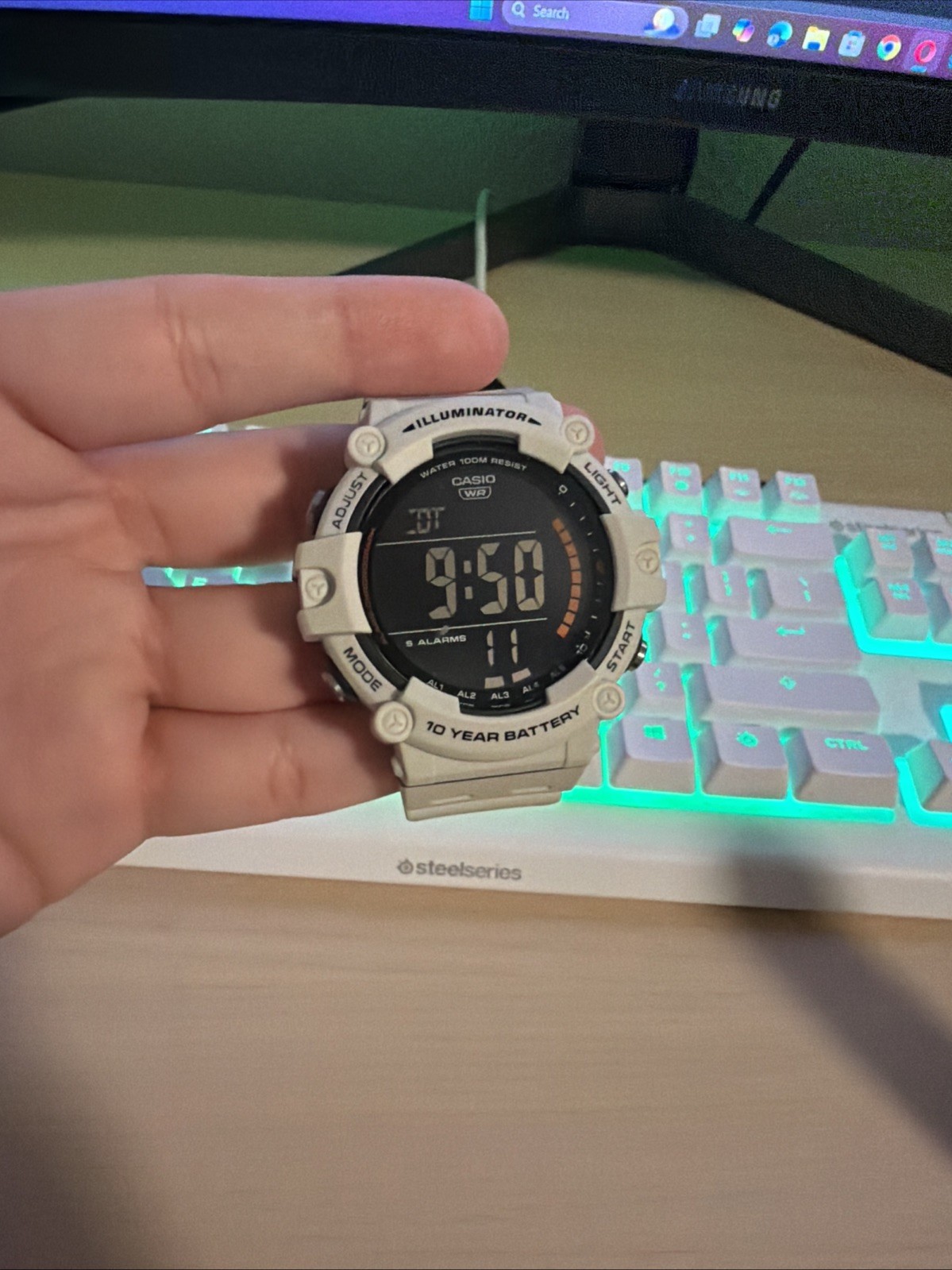 Casio Illuminator AE1500WH, Digital Watch, Tan Khaki similar to G Shock