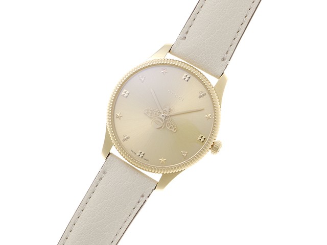 [B1Y] GUCCI Watch G Timeless YA1264180 Men’s Watch GP Used [w3x]