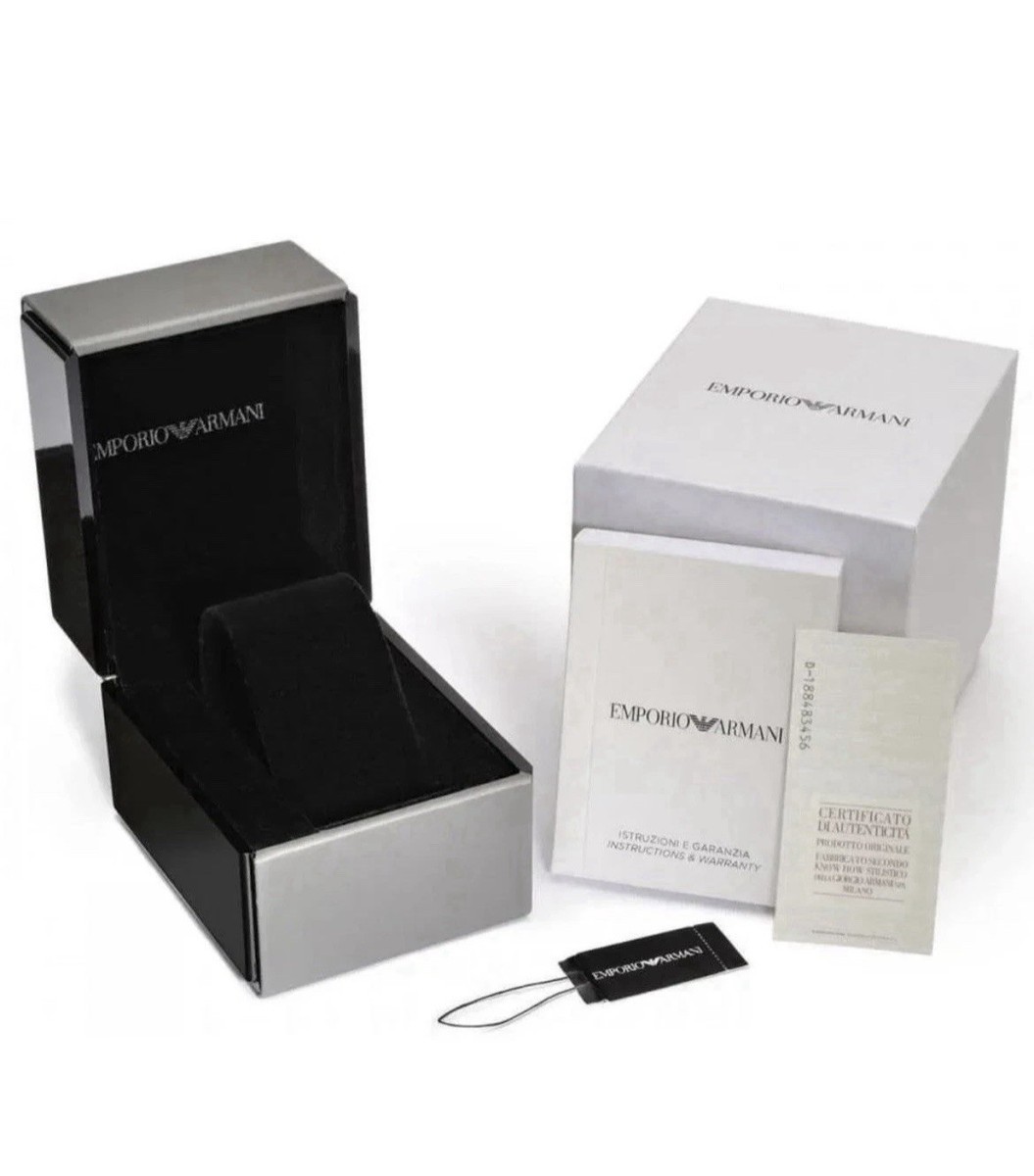 Emporio Armani AR11391 Chronograph – Two-Tone + 1-Year Warranty Included