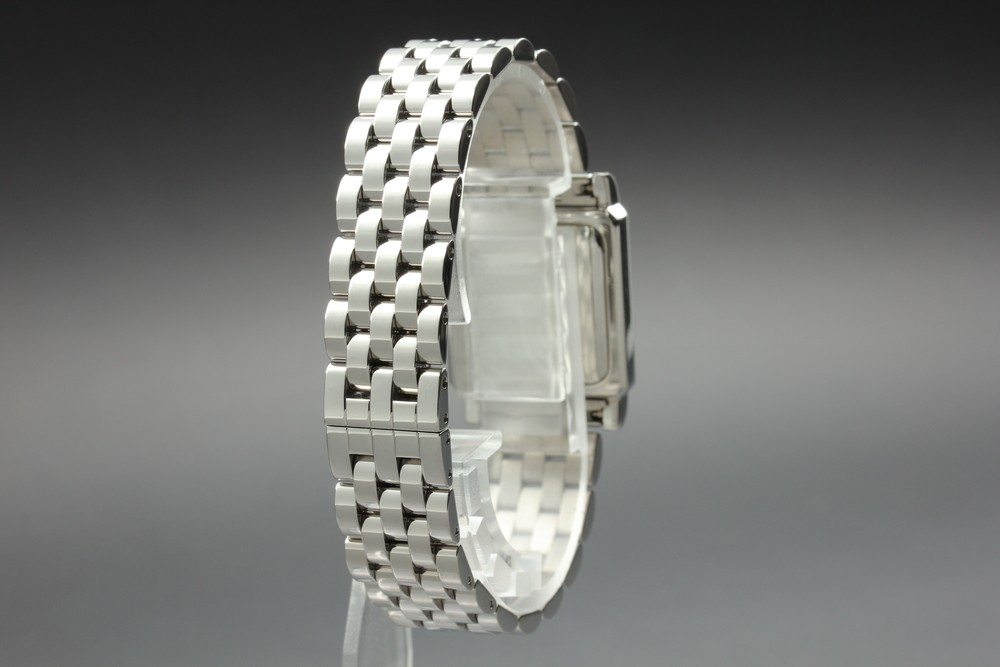 Near MINT TIFFANY&Co. Classic Square White Roman Quartz 23mm Ladies Watch w/ Box