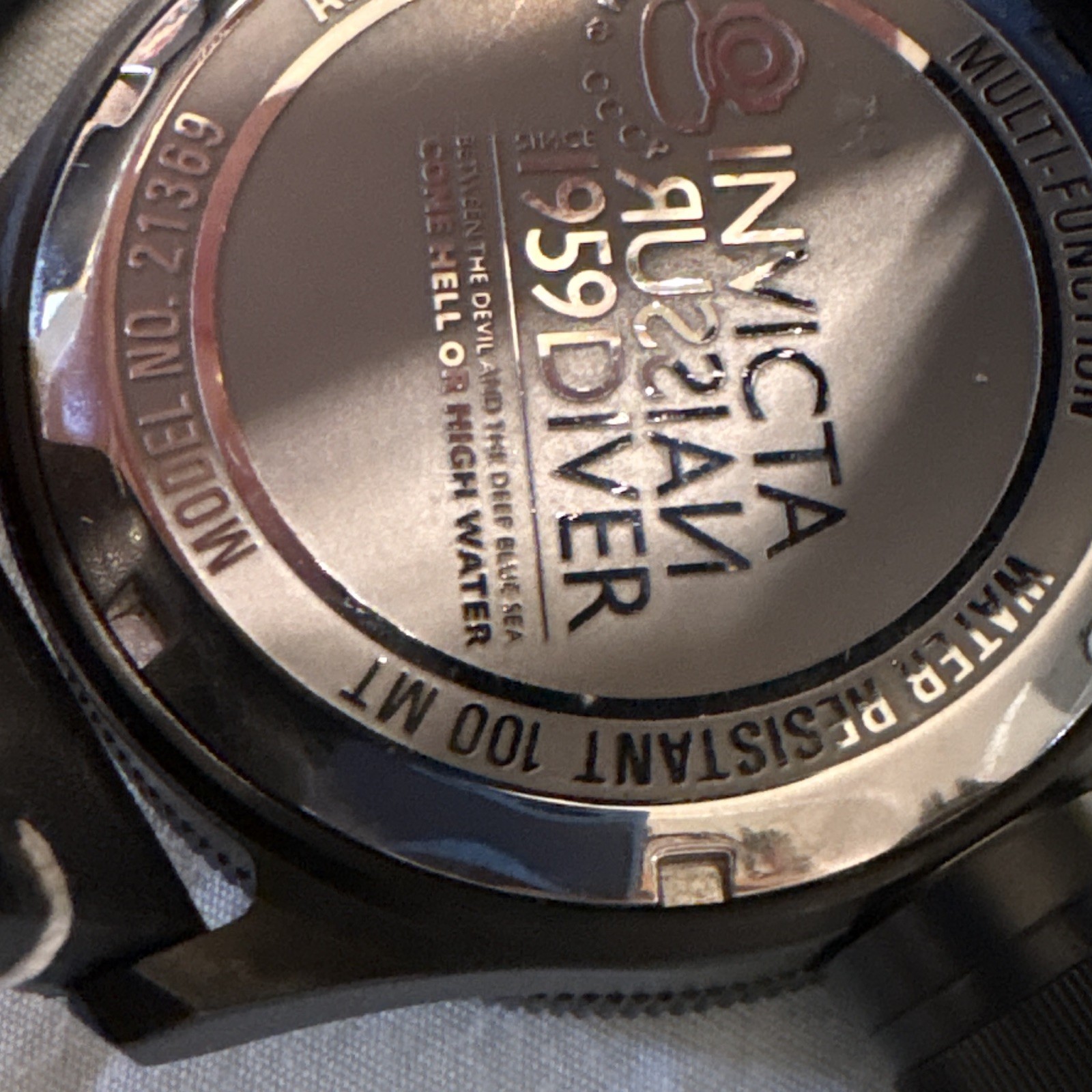 Invicta Russian Diver Men’s Quartz Watch model 21369