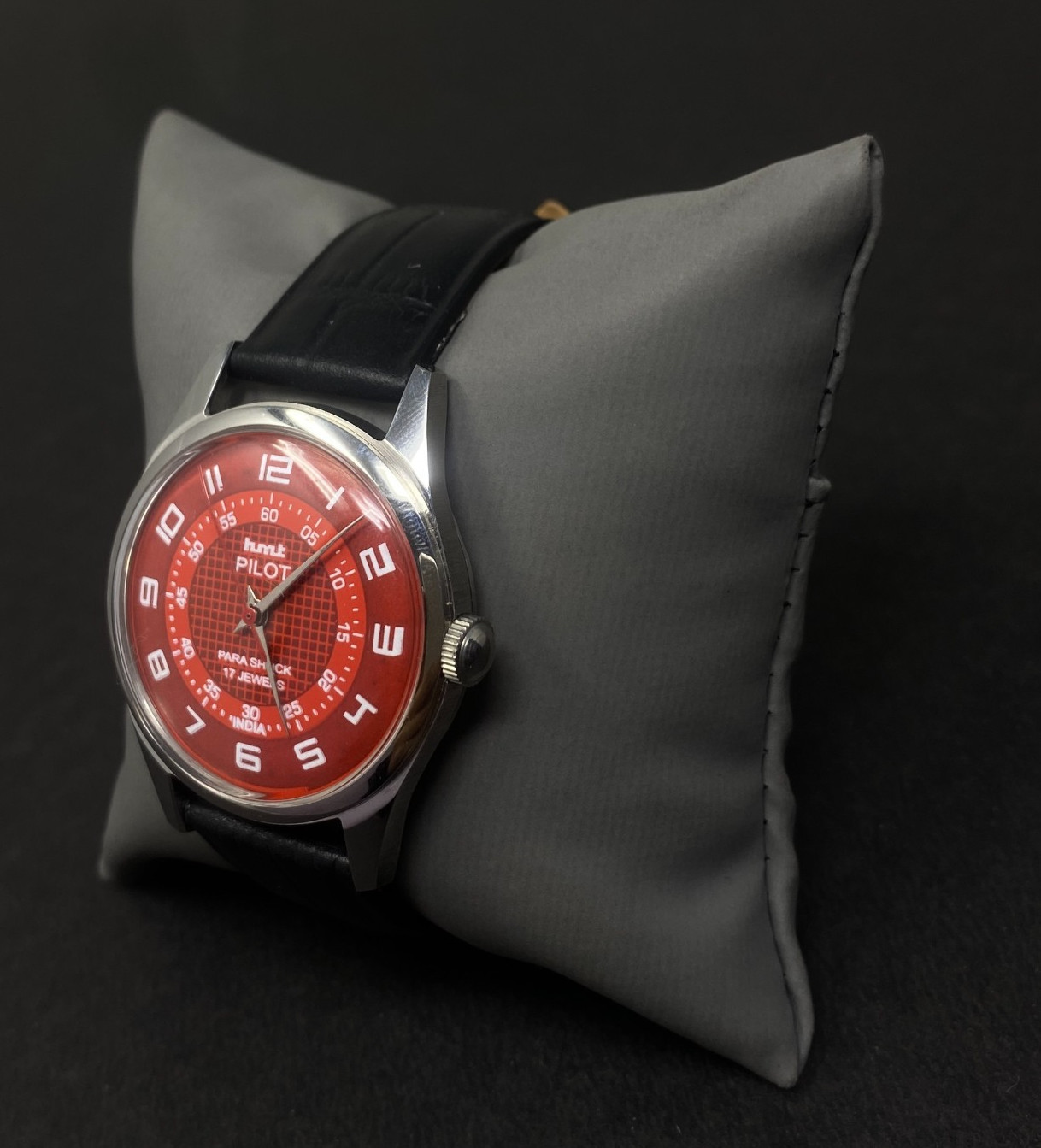 Vintage HMT Pilot 17 Jewels Mechanical Hand Winding Men’s Wrist Watch