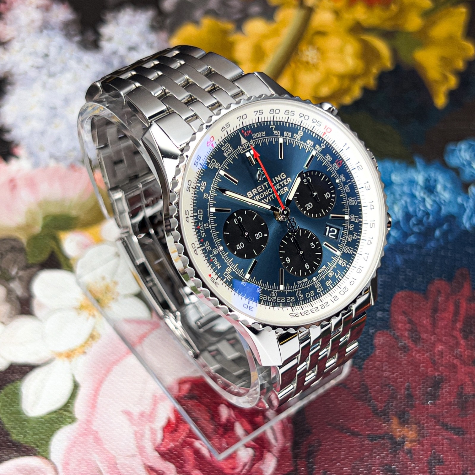 Breitling Navitimer B01 Chronograph 43mm “Batman” AB0121211C1A1