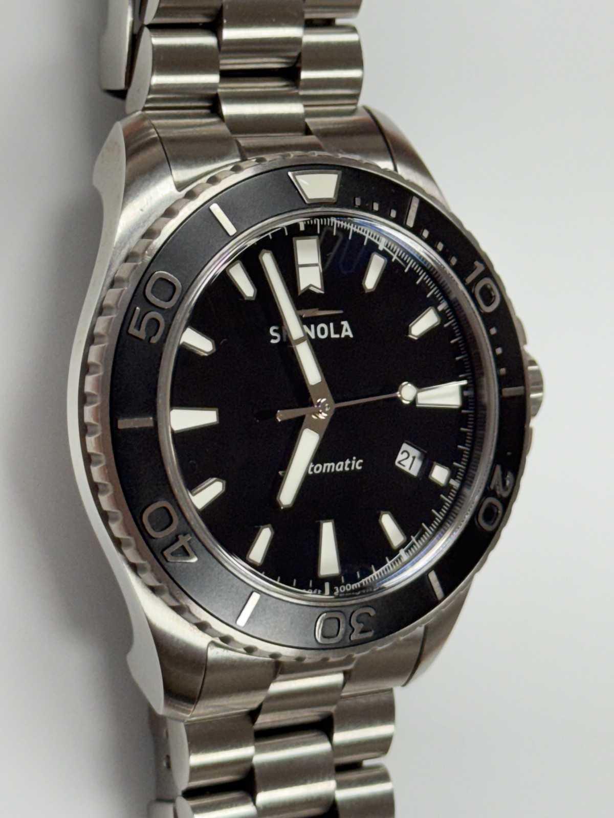 Shinola Watch Lake Superior Monster Automatic 43mm GREAT USED CONDITION