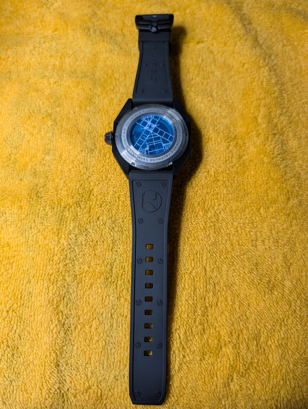 Limited Edition Skylab Nubeo 48mm Watch Auto-Rotating Satellite Hours 30/100