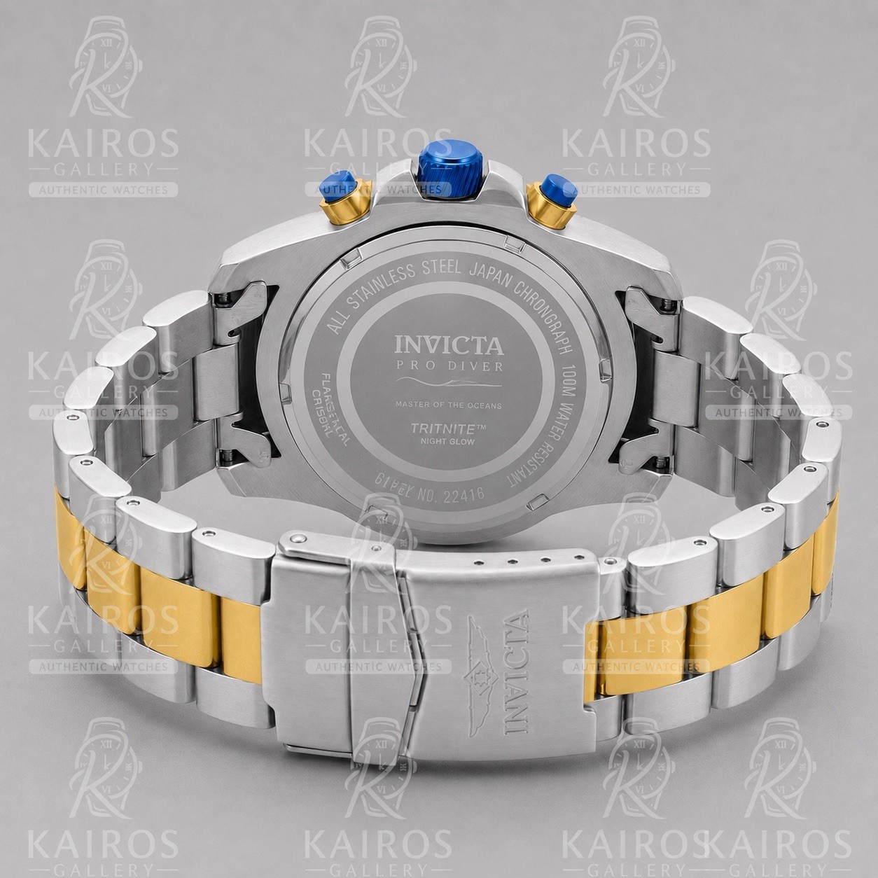 Invicta Pro Diver SCUBA Men’s – 45mm. Steel, Gold (23994) 100% Original 2-Yr War