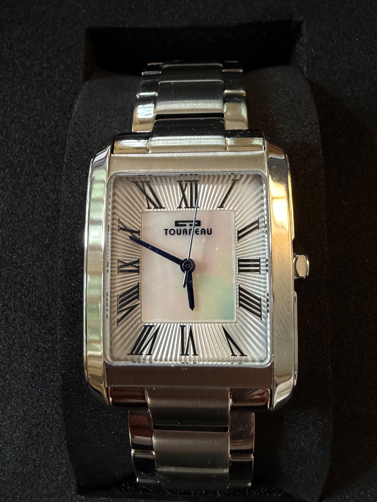 Tourneau Corporate Collection Ladies’ Steel Sunray Silver