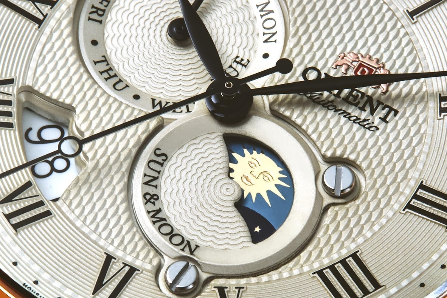 ORIENT Classic SUN & MOON RN-AK0001S Men’s Watch Brand New in Box from Japan