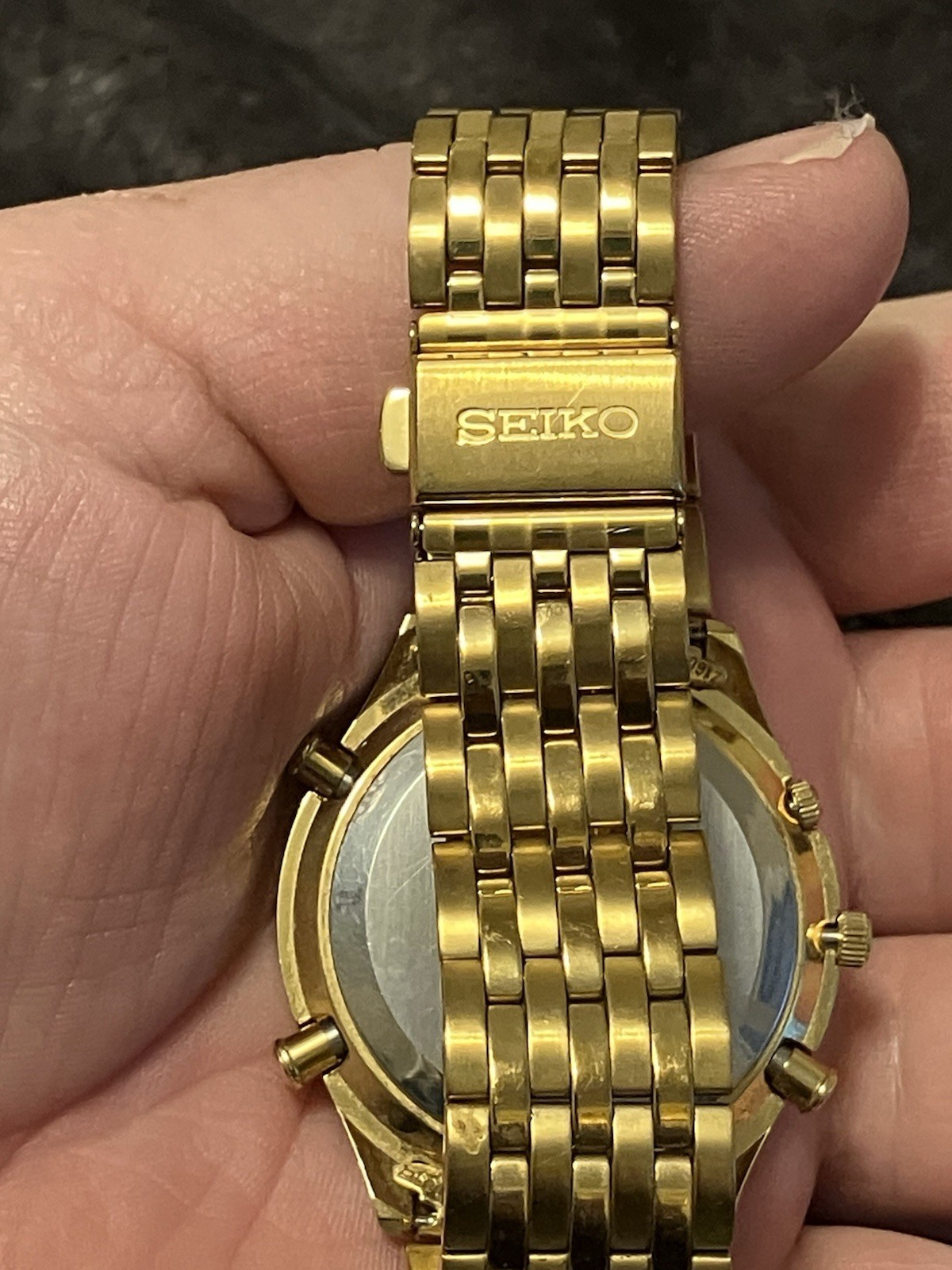 Seiko 5t52-7a3l Age Of Discovery World Time Mens Watch Beautiful Condition