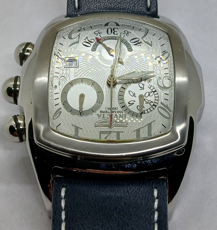 Invicta, Lupah-Dragon, Silve Dial, 46.5 mm, ETA V8 Swiss/Mv’t, 2238, Read Below!