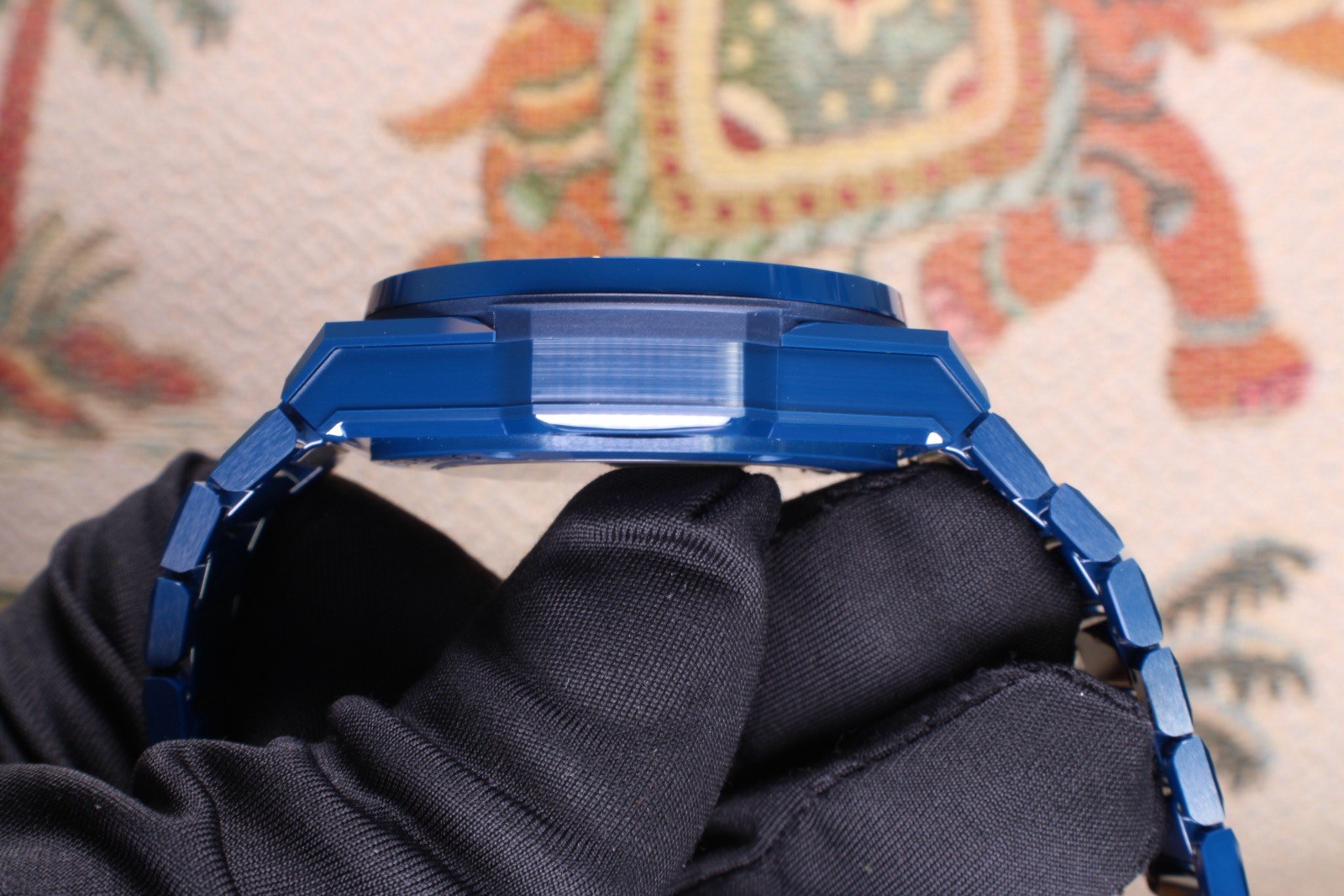 Hublot Big Bang Integrated Blue Ceramic 42mm Integral Unworn LNIB 451.EX.5123.EX