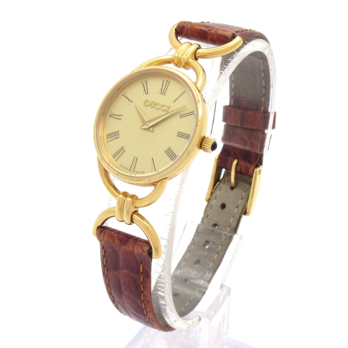 GUCCI Women’s 6000.2.L Wristwatch From Japan