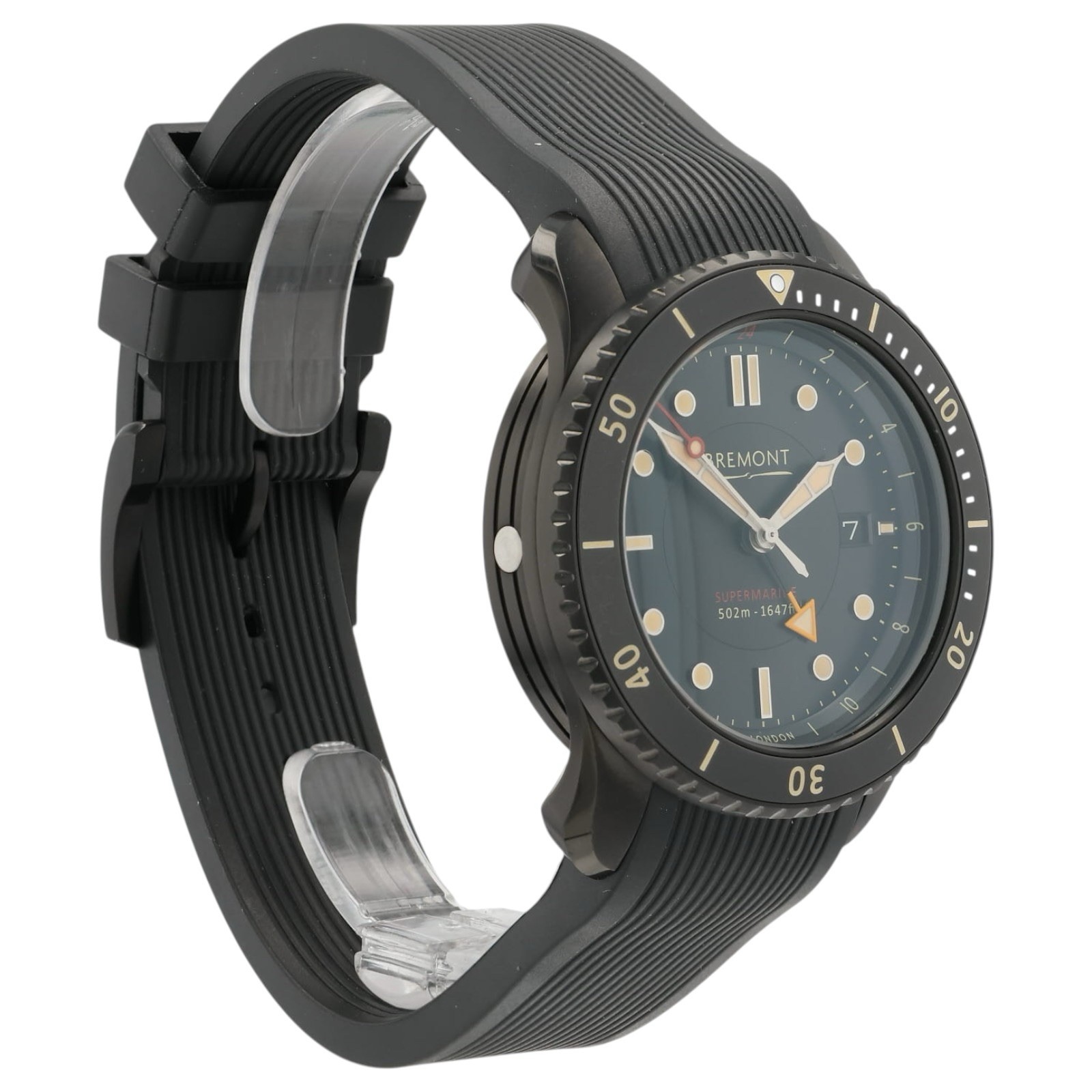 Bremont Supermarine Black Dial Stainless Steel 43mm Automatic Men’s Watch