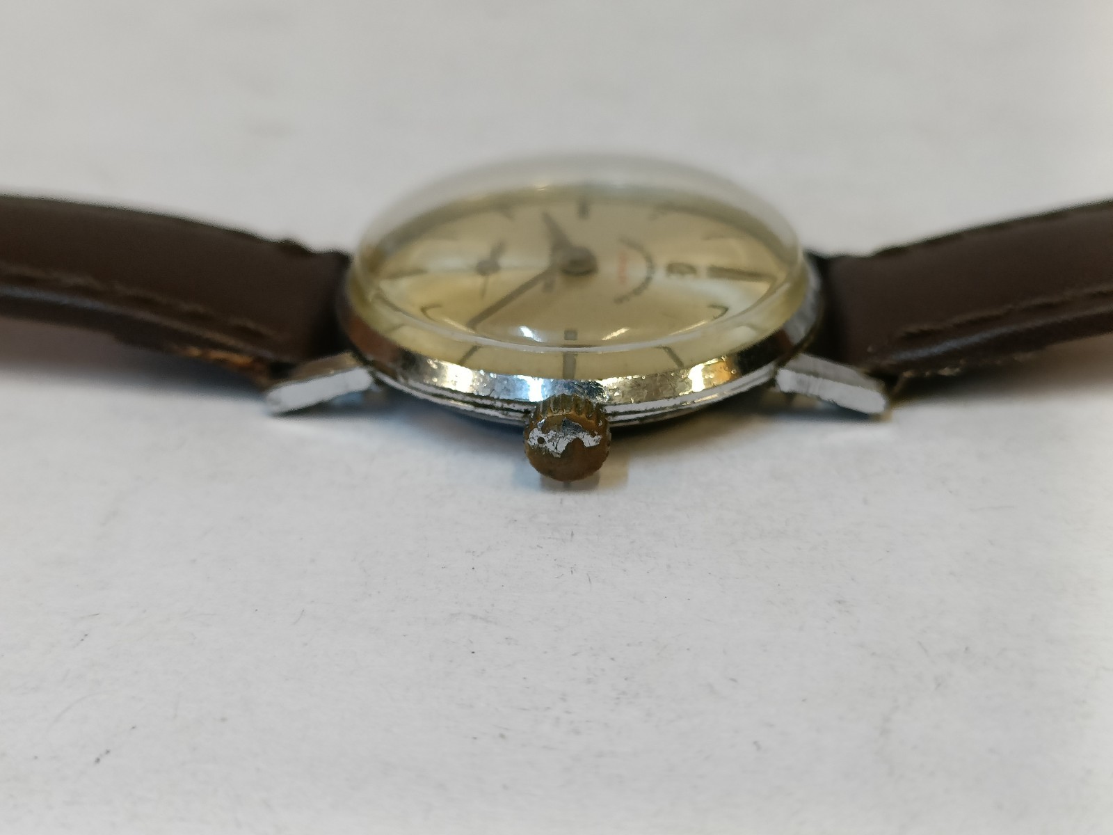 ANGLO-SWISS WATCH CO. CAVALRY WINDING PATINA DIAL UNISEX WORKING