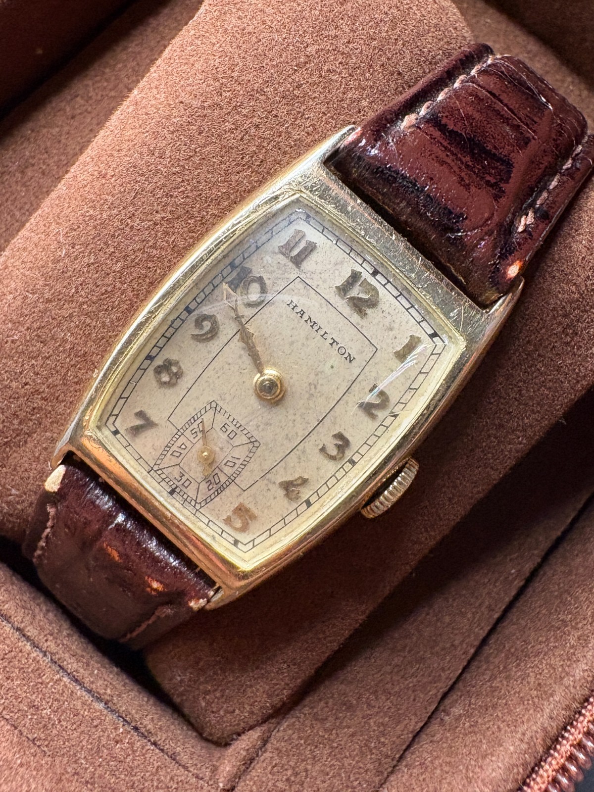 Serviced | Vintage Hamilton Art Deco 17 Jewel Cal.980 | Serviced | 14K Gold Fill