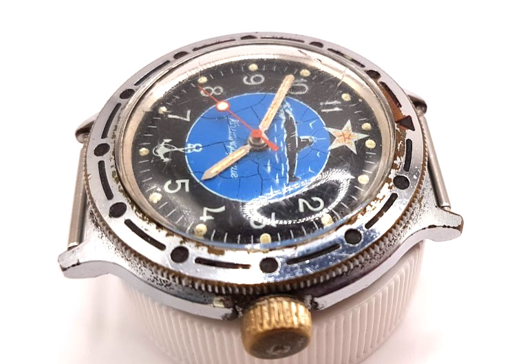 LEGENDARY RUSSIAN VINTAGE MENS WATCH VOSTOK KOMANDIRSKIYe MECHANICAL WORKING RAR