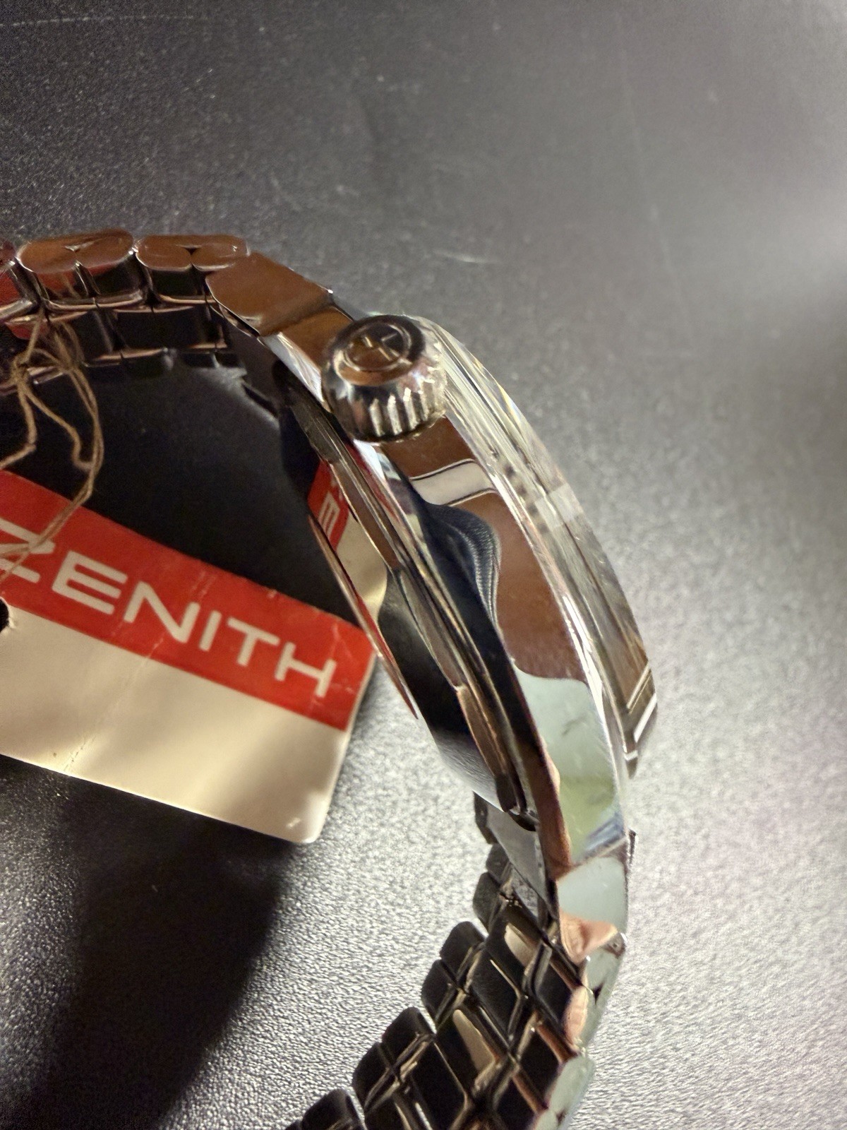 ZENITH Super Sub Sea A3635 Diver Automatic Gay Brothers Vintage 1970 Near NOS
