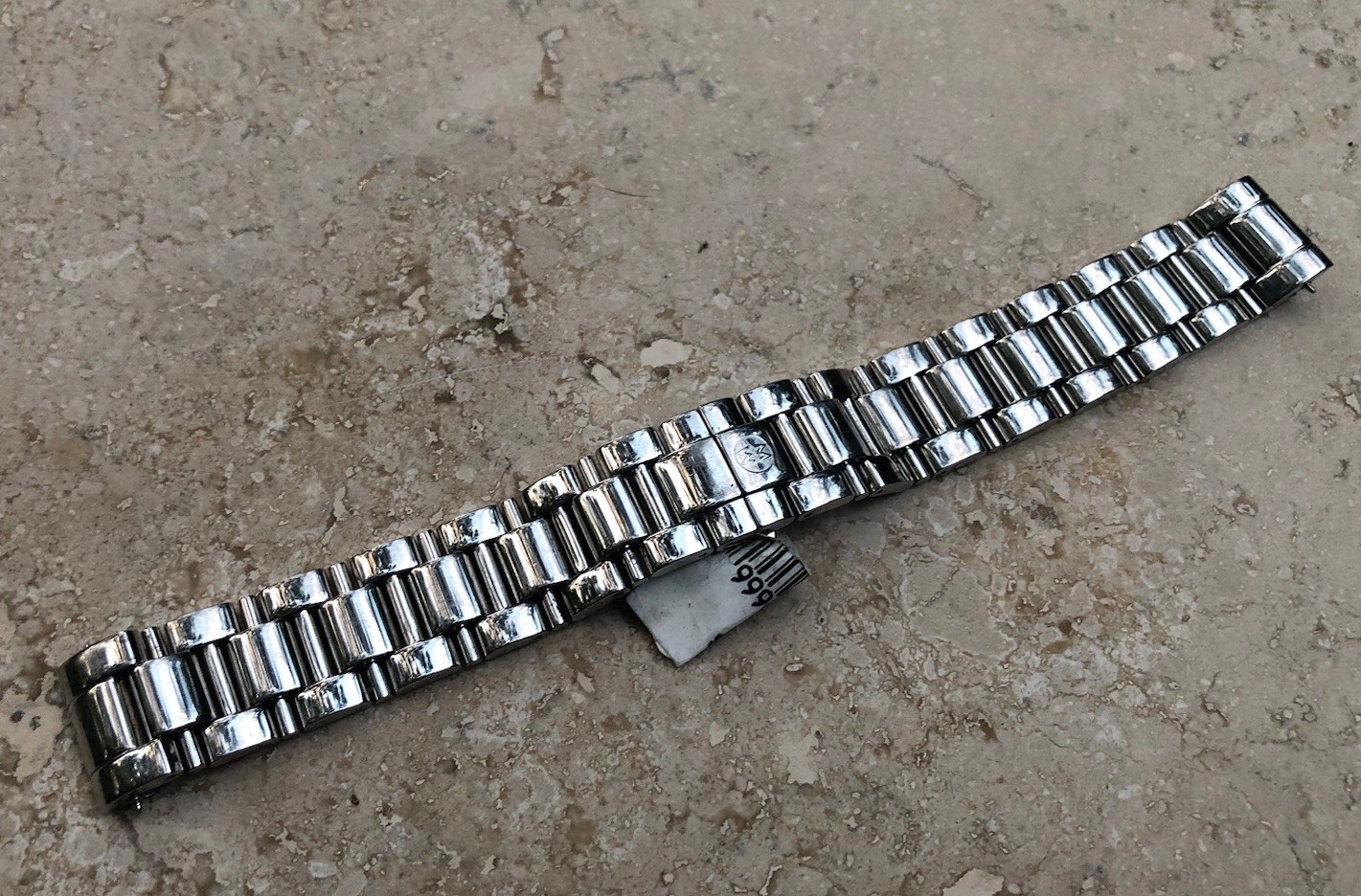 🏛️✨RARE GENUINE MICHELE DECO 16mm WATCH Band Bracelet MS16CN235 NOS OEM✨🏛️