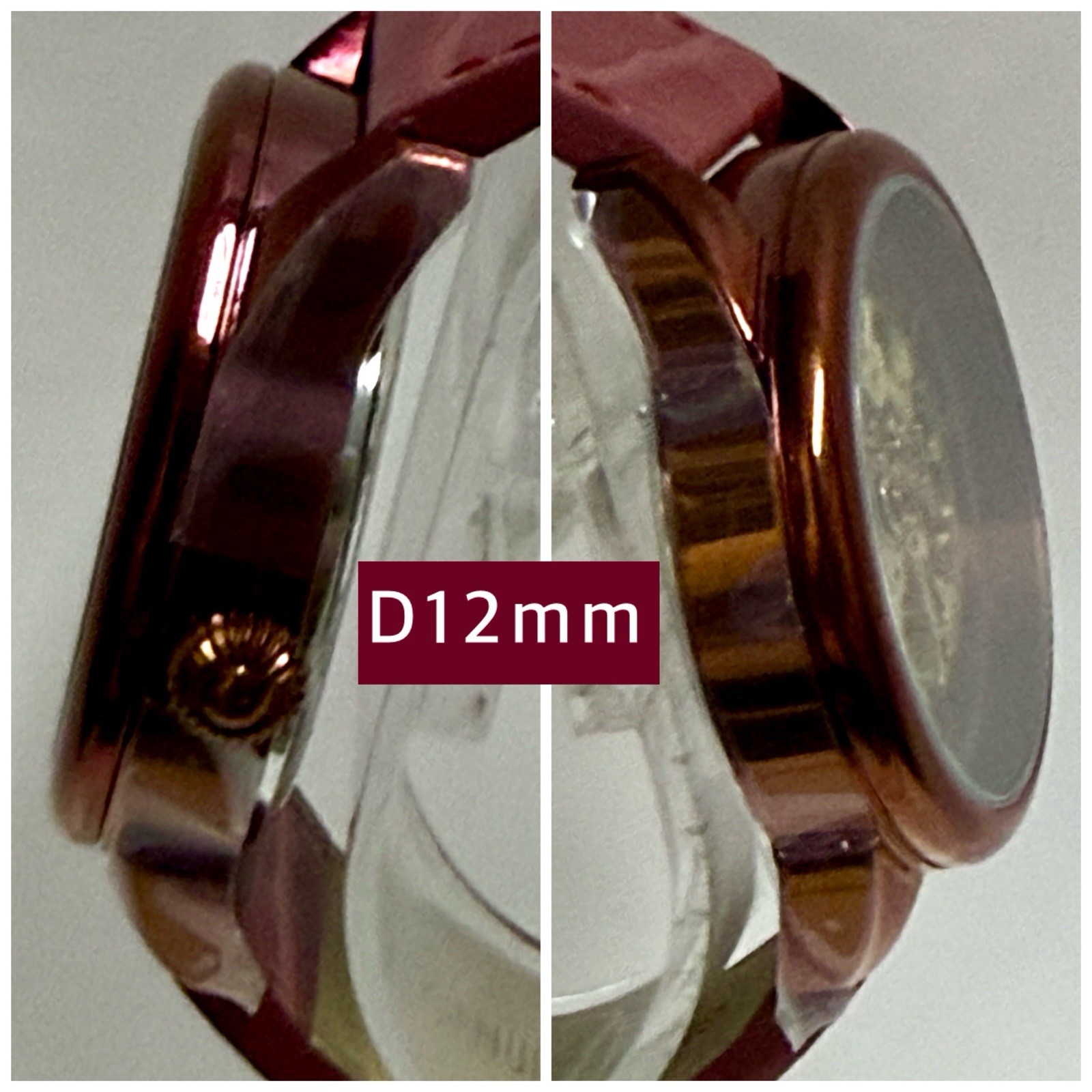 42mm Burgundy Case & Strap | Skeleton Mechanical Manual| Invicta SPECIALTY Watch