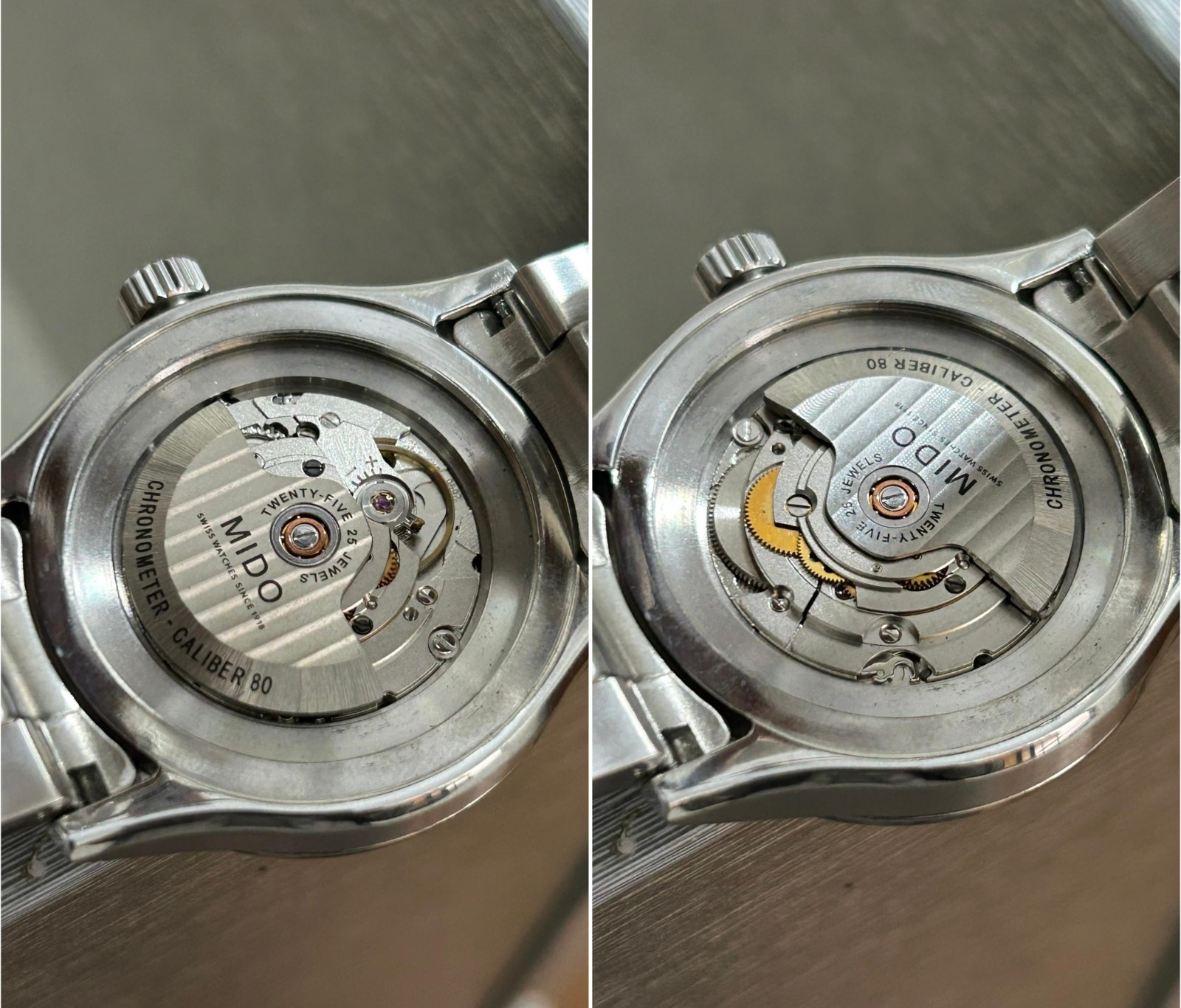Mido Multifort White Linnig Dial Automatic Swiss Men’s Watch, Cal-2846 25 Jewel