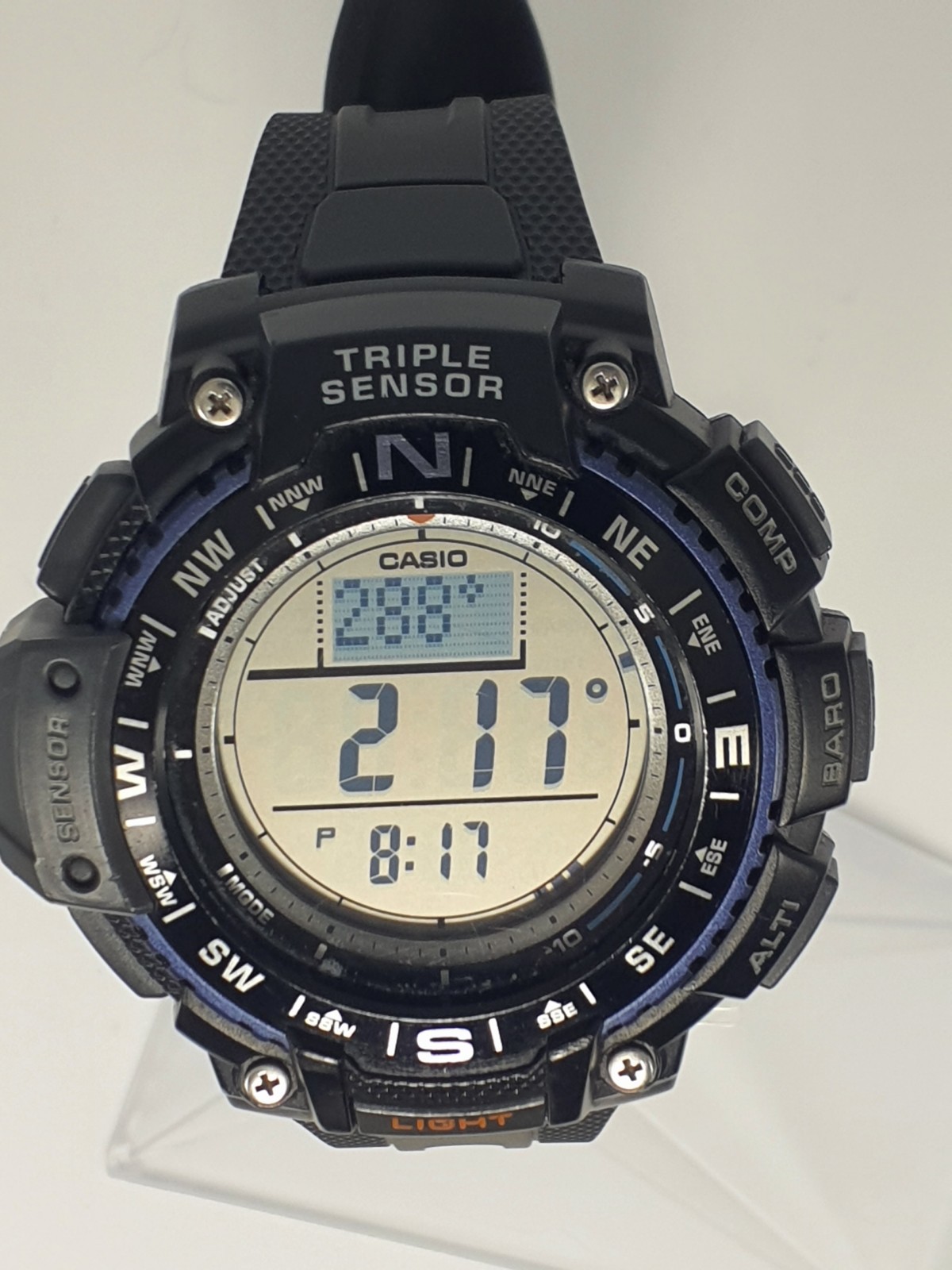 casio SGW 1000 Super Illuminator Tripple Sensor Compass/Barometer/Altimeter