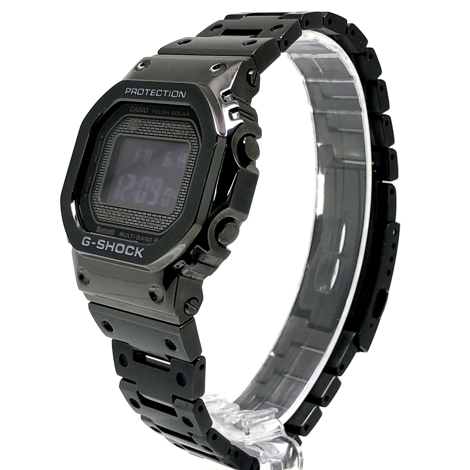 G SHOCK G SHOCK GMW B5000GD 1 Full Metal Black IP Radio Solar High Brightness LE