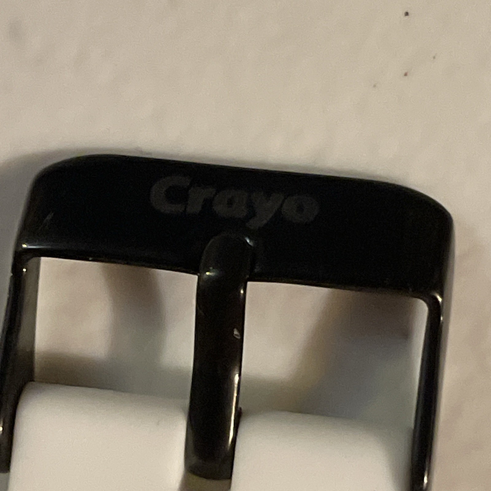 Crayo Fresh Unisex Watch, White silicone/rubber Band, In working condition W-13