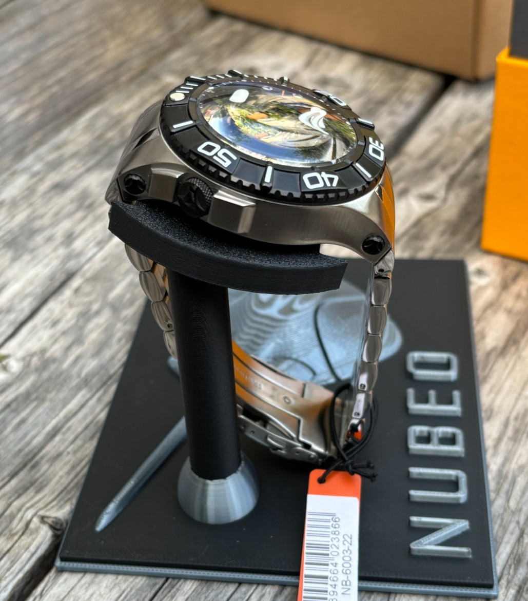 Nubeo Skylab Automatic Limited Edition Watch. Indigo. NB-6083-0H