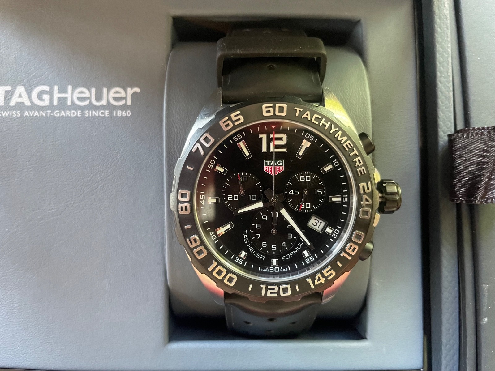 Tag Heuer Formula 1 Chronograph Black Dial Men’s Watch CAZ1010.FT8024
