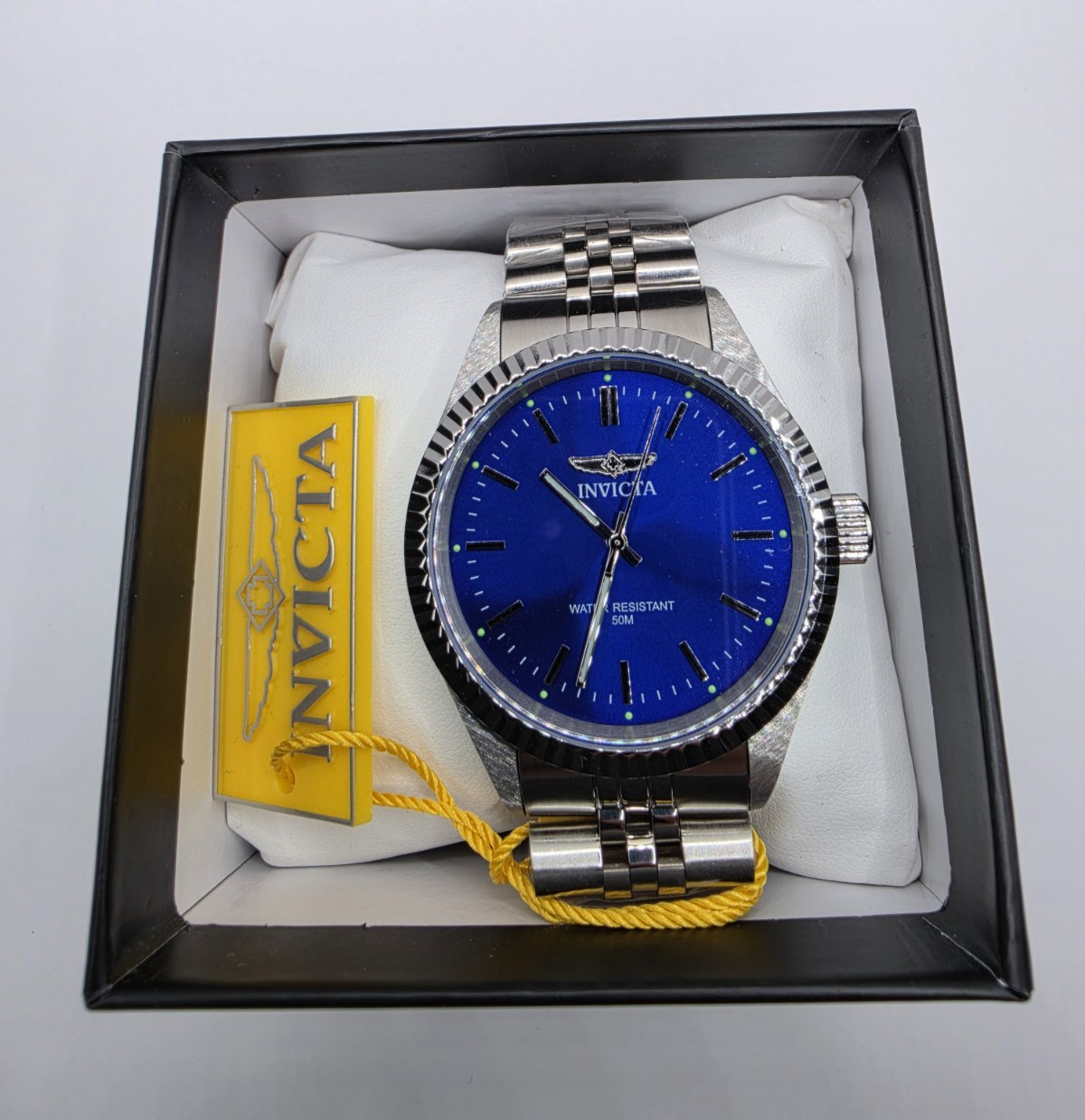 Invicta Specialty 29375 Men’s Blue Dial Quartz Watch 43mm New