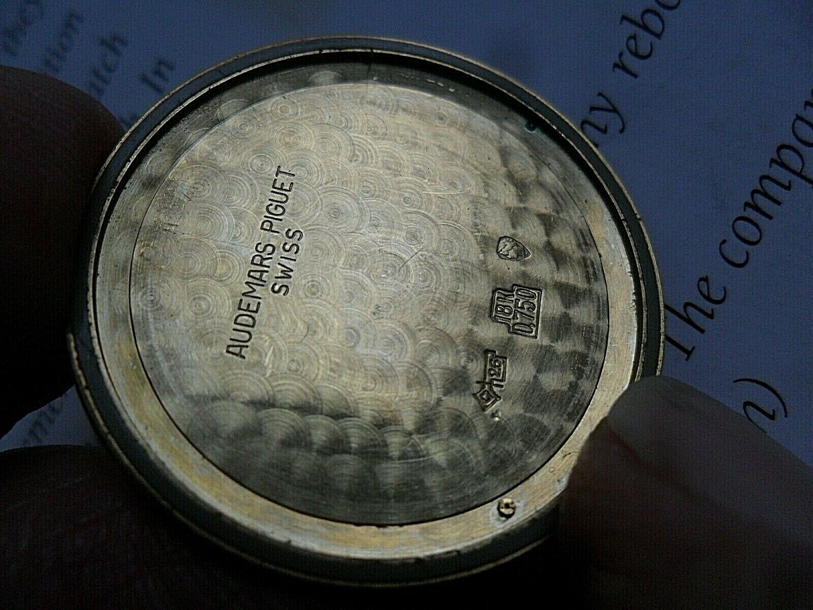 Audemars Piguet/AP Hobnail 18KYG Cal.K2120 Automatic Winding 1970 Watch