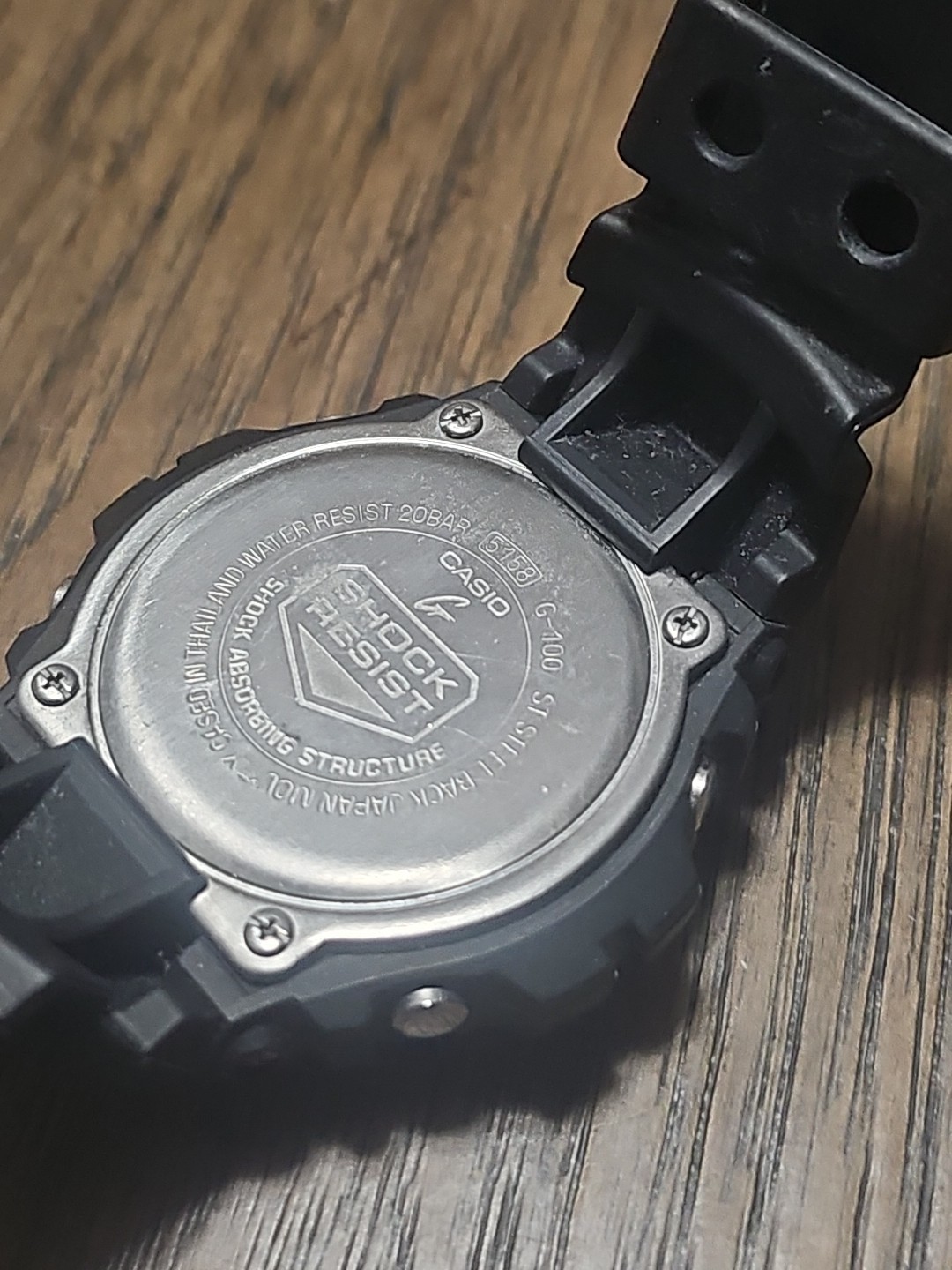 CASIO G-100 G-SHOCK ANTIMAGNETIC MEN’S WATCH