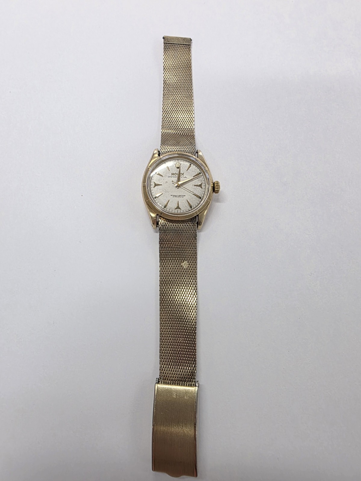Vintage ROLEX BUBBLE Face 14k (See Description)