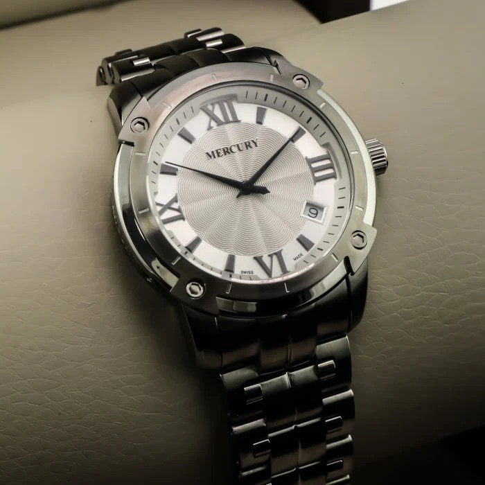 MERCURY – Swiss Watch – ME10240-SS-1 Quartz 38.5mm ME10240 100m (10 ATM, 330