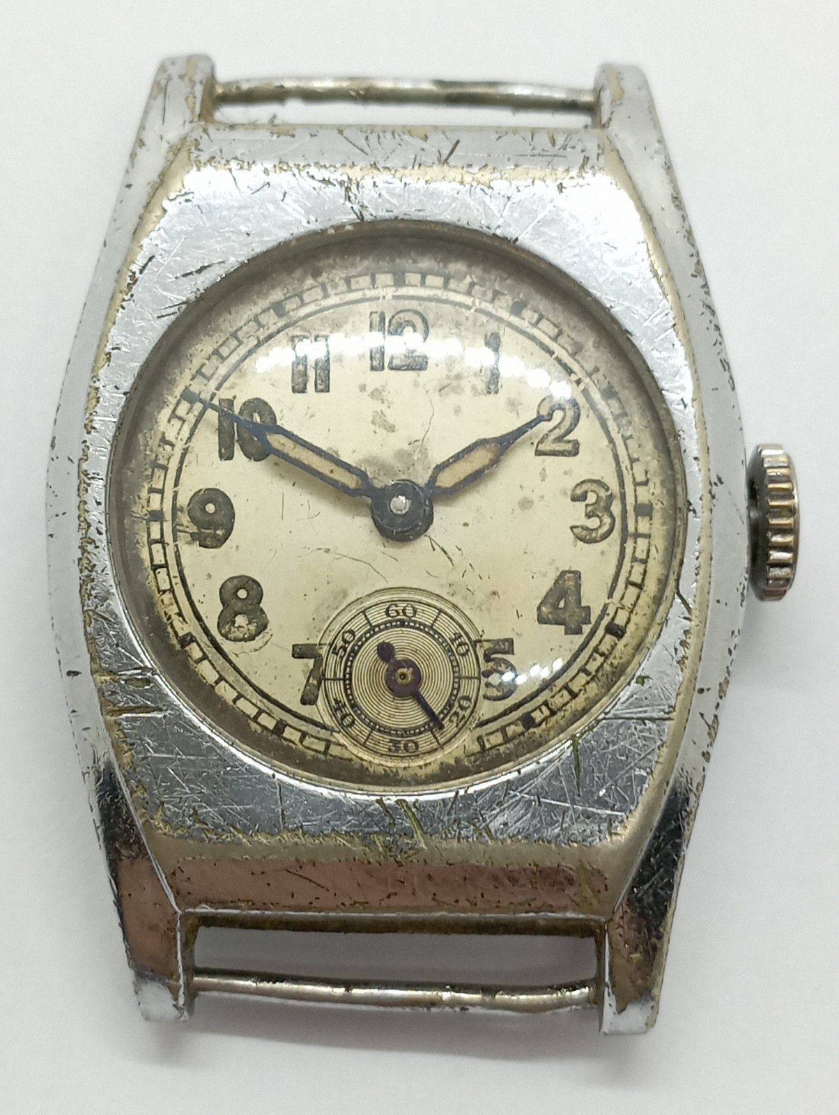 Vintage Tank Watch Cal. Cupillard 233 From 1920’s Military Working Very Well