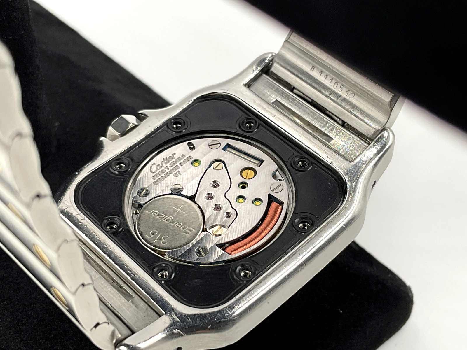 Cartier Santos Galbee 187901, 29mm x 41mm, Date, fits 6.5 inch wrist