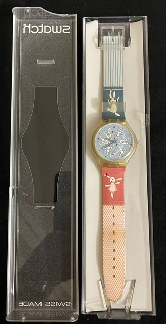 Swatch Watch Bunnysutra STGK101 Originals Touch 2004 Swiss Wristwatch Touch Game